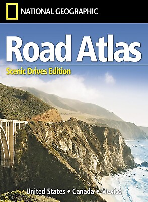 #ad Rand Mcnally USA Road Atlas 2023 BEST Large Scale Travel Maps United States NEW $12.99