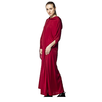 #ad Adult Womens Handy Woman Handmaids Tale Halloween Cosplay Red Costume Dress Cape $23.23