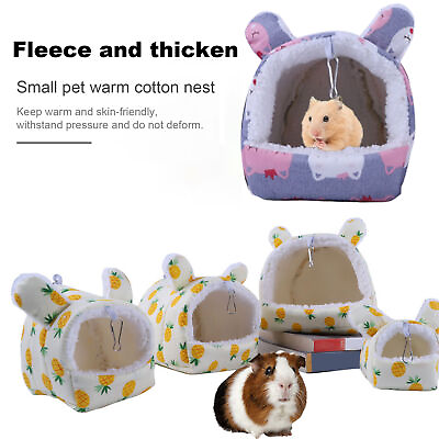 #ad Cute Colorful Hamster Nest Exquisite Cozy Semi enclosed with Cartoon Print $9.51