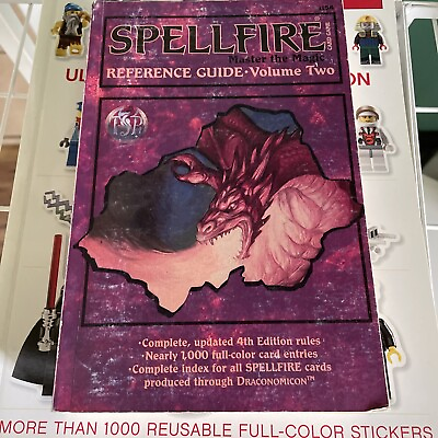 #ad Spellfire Card Game Master The Magic Reference Guide Volume 2 TSR $100.00