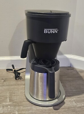 #ad BUNN Model STX 10 Cup Velocity Brew Coffee Maker Black amp; Stainless Steel $39.99