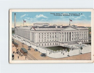 #ad Postcard US Treasury Washington DC USA $6.97