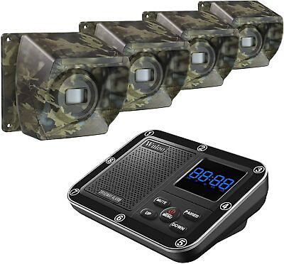 #ad Wuloo 1800ft Wireless Long Range Driveway Alarms Motion Detectors amp; Sensors Camo $114.39