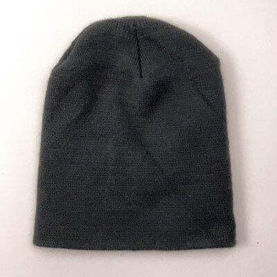 #ad Plain Blank Black Winter Hat $18.68