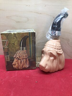 #ad AVON Vintage Bloodhound Pipe Dog Wild Country After Shave 5 oz $11.99