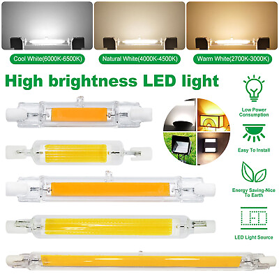 #ad 78 118 189mm R7S LED Flood Light Corn Bulb Light Replacement For Halogen Lamp $8.54