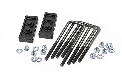 #ad Rough Country 1quot; Block amp; U bolt Kit for 2004 2020 Ford F 150 6577 $59.95