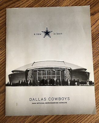 #ad Dallas Cowboys 2009 Cowboys Stadium Cover Official Merchandise Catalog $14.99