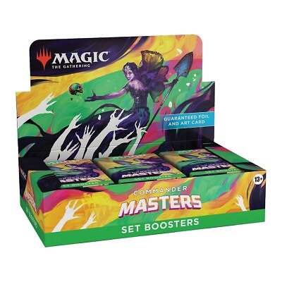 #ad Magic the Gathering COMMANDER MASTERS SET BOOSTER C $620.00