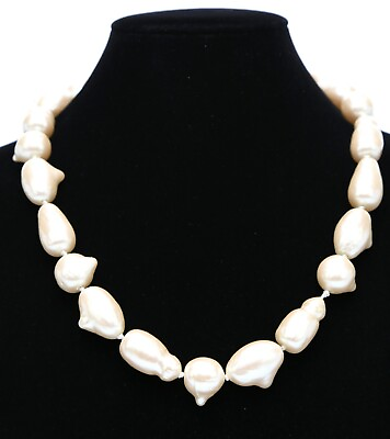 #ad Kenneth Lace Womens Ivory Necklace 2009 $227.24