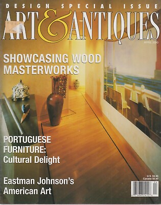 #ad Art amp; Antiques April 2000 Design Special Issue Magazine: Antiques Art $17.70