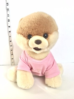 #ad Boo the Pomeranian World#x27;s Cutest Dog Stuffed Animal 11” Plush Pink Shirt $12.97
