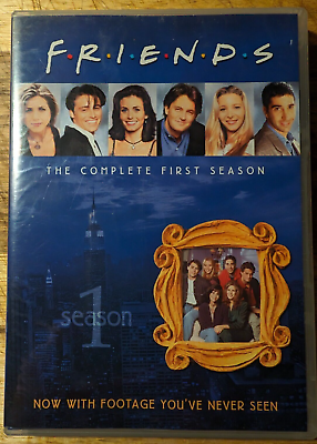 #ad Friends: Complete Seasons 1 2 4 amp; 5 DVDs Lisa Kudrow David Schwimmer Comedy $14.39