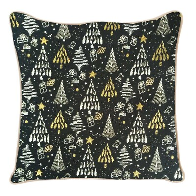 #ad Tapestry Pillowcase Cushion Cover Xmas Tree Designs $19.99