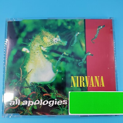 #ad Nirvana All Apologies Audio CD Made in Germany Previously Unreleased 3 Tracks $9.97