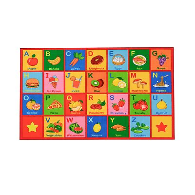 #ad ABC Rug Alphabet Rug 39X59 inchesArea Rug for Kids Room Kids Rug for Playroo... $28.82