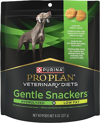 #ad Purina Pro Plan Veterinary Diets Gentle Snackers Hydrolyzed Plus Low Fat Dog Tre $27.55