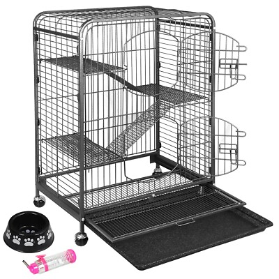 #ad Durable Ferret Cage Rabbit Chinchilla Rat Cage Small Animal Play House 37quot; $60.58