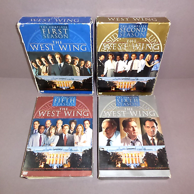 #ad The West Wing Series DVD Videos Complete Seasons 1 2 5 6 Used $24.99