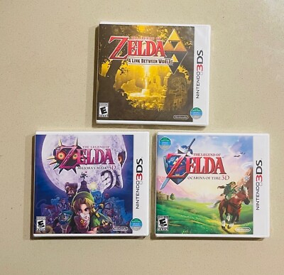 #ad The Legend of Zelda 3 bundle for Nintendo 3DS Ocarina amp; Majora’s amp; Link Between $79.99