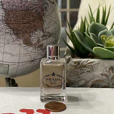 #ad Prada Infusion de Vanille Eau de Parfum EDP Perfume Mini Travel .24 oz NWOB $18.88