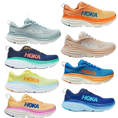 #ad Hoka One One Bondi 8 Sneakers Athletic Running Shoes Women#x27;s Trainers Gym $92.04