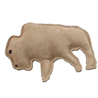#ad Dura Fused Leather Dog Toy Buffalo Tan 1 Each Large By Dura Fused $12.57