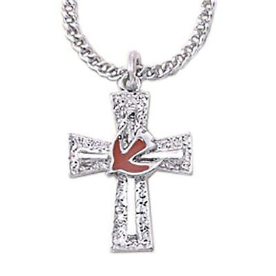 #ad Holy Spirit Cross Necklace Lot of 12 Gift for School Children Size 24 in L Chain $59.99