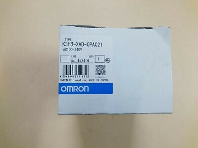 #ad ONE Omron AC100 240V K3HB XVD CPAC21 New Temperature Panel Meter $620.00