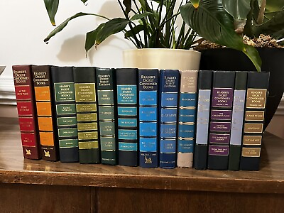 #ad Readers Digest Condensed Books Vintage Lot of 13 Hardcover Decorative 1980 1999 $20.00