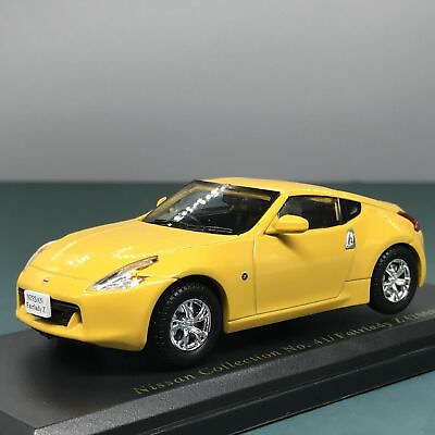 #ad Mini Car Nissan Fairlady Z 2008 1 43 Scale Box Display Diecast vol41 $12.25