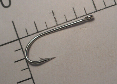#ad 100 MUSTAD HOOKS no.6 Kendal KIRBY FISHING RINGED TINNED 4EX STRONG NORWAY 4211C $12.99