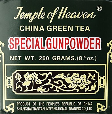 #ad Temple of Heaven China Green Tea Special Gunpowder Loose Tea 8.82 Oz $8.62