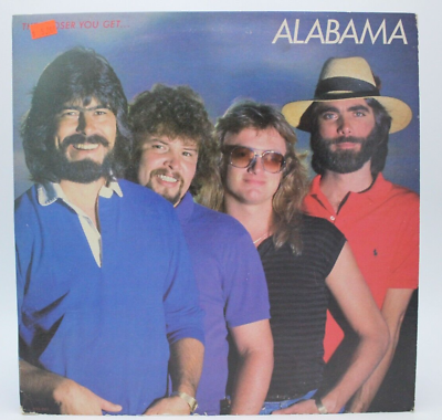 #ad ALABAMA quot;The Closer You Getquot; LP Original 1983 RCA AHL1 4663 original innersleeve $10.95