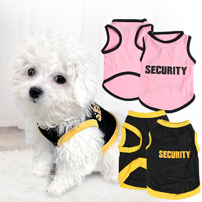 #ad Puppy Dog Clothes Small Dogs Letter Printed Puppy Cat Pet Vest T Shirt Tank US $2.49
