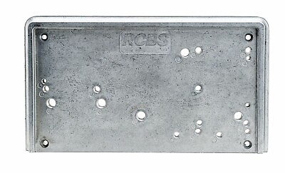 #ad RCBS 09282 Cast Aluminum Accessory Base Plate 3 For Reloading Bench $49.99