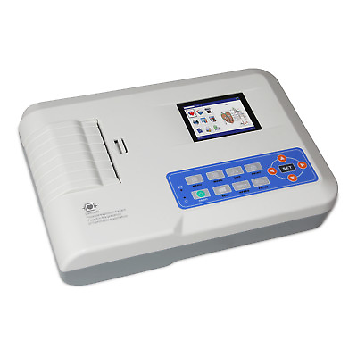 #ad Digital 3 Channel ECG EKG Machine 12 Lead electrocardiograph Máquina de ECG USB $459.00