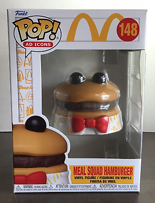 #ad Funko Pop Ad Icons McDonalds Meal Squad Hamburger Pop Vinyl Figure #148 $10.39