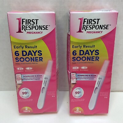 #ad First Response Early Result Pregnancy Test Analog 4 Ct Exp 07 21 2024 $11.99