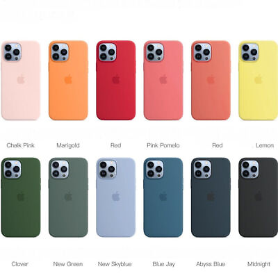 #ad For iPhone 13 Pro Max 6.7#x27;#x27; 13 6.1#x27;#x27; Original Silicone Phone Case with MagSafe $16.22