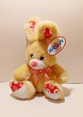 #ad Hug amp; Luv Bunny Rabbit Stuffed Animal Plush 10quot; See Description $7.99