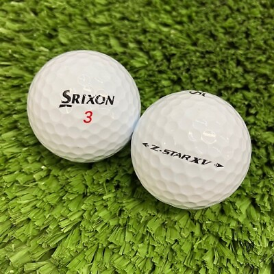 #ad 36 Srixon Z Star XV Used Golf Balls White in Mint Condition 5A Grade $65.69