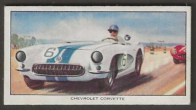 #ad BRITISH AUTOMATIC RACING amp; SPORTS CARS 1957 STAMPED #17 CHEVROLET CORVETTE GBP 5.19