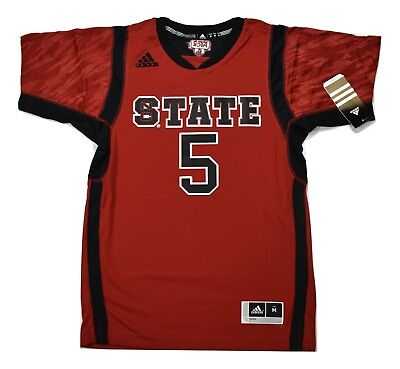 #ad adidas NCAA Youth NC State Wolfpack Basketball Jersey NWT S XL $12.99