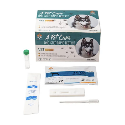 #ad Canine Feline GIARDIA Ag Rapid Test Kit 10 5 or 2 Home Tests for Dogs Cats $59.95