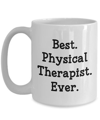 #ad Physical Therapist Mug Best Physical Therapist Ever Funny Tea Hot Cocoa... $14.95