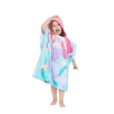 #ad 100% Cotton Hooded Towel for Toddlers 2 6 Years Boys Girls Kids Bath Pool Bea... $26.95
