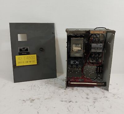 #ad Westinghouse Type W Size 1 Starter 7A 18quot; Breaker MCC Bucket 7 Amp A200 MCP $185.00