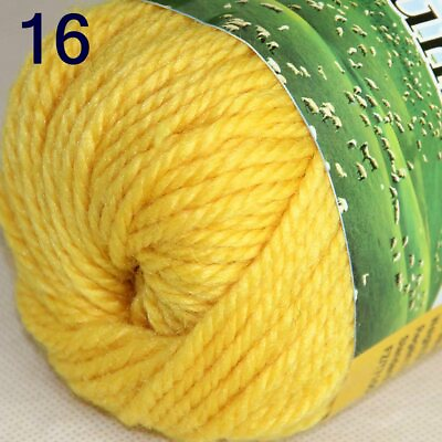 #ad AIPYARN Sale 1BallsX50g Chunky Warm Wool Velvet Rug Shawl Hand Knitting Yarn 216 C $5.99