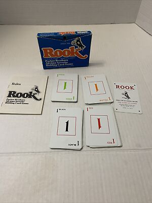 #ad ROOK 1978 Card Game No.706 Blue Box Vintage Complete EUC $18.00